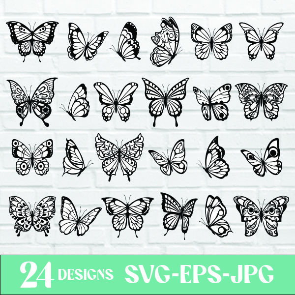 Butterfly Bundle Svg