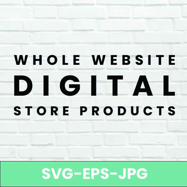 Whole Website Digital Products