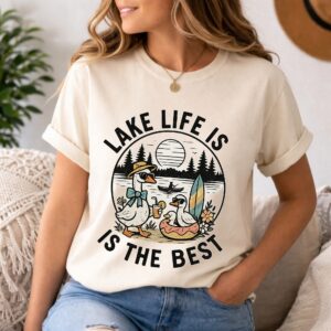 Lake Life Is The Best PNG- Digital Download